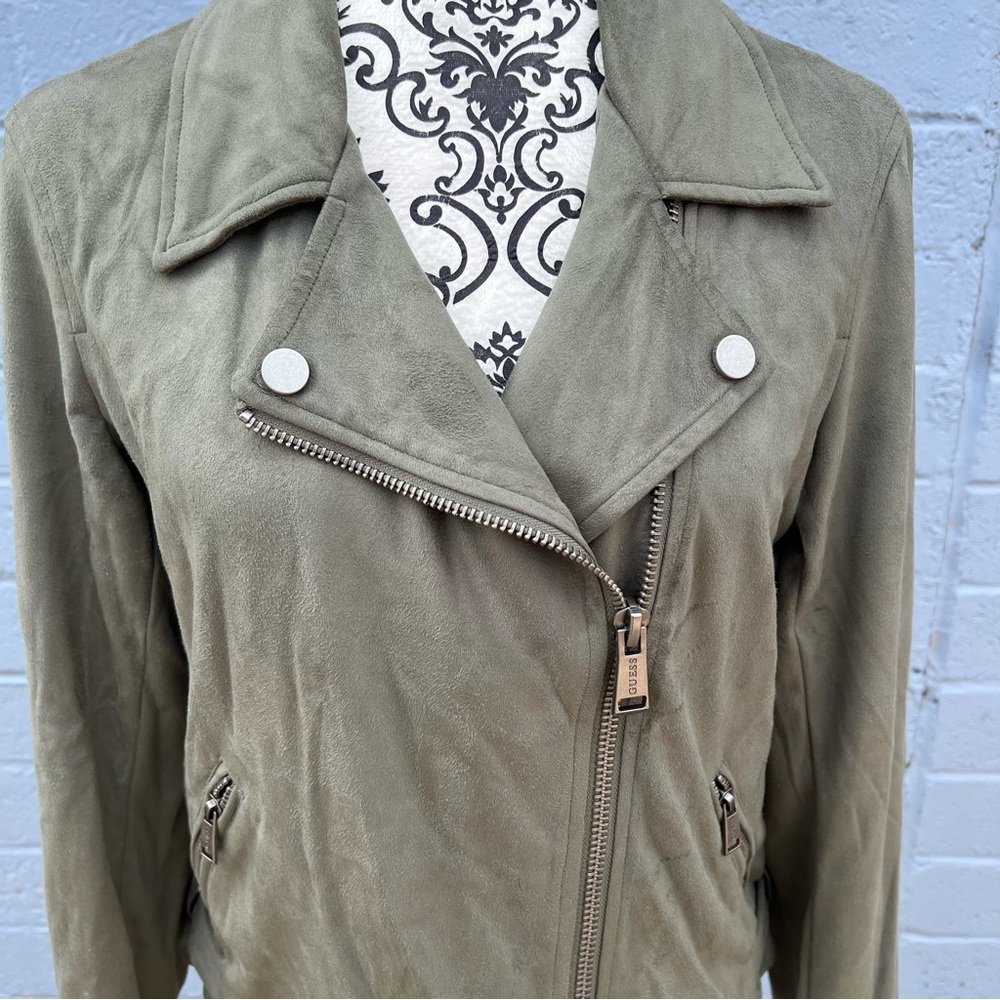 Guess Salome Biker Super-soft Jacket NWT - Picture 4 of 9